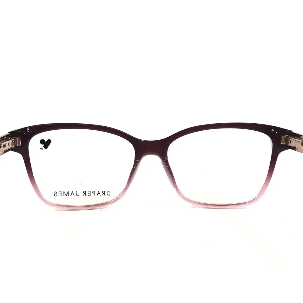 Draper James Eyeglasses Frames DJ5021 604 MERLOT GRADIENT Cat Eye 53-15-140